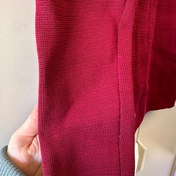 Eileen Fisher Pink Sweater Cardigan Blazer - Picture 5 of 5